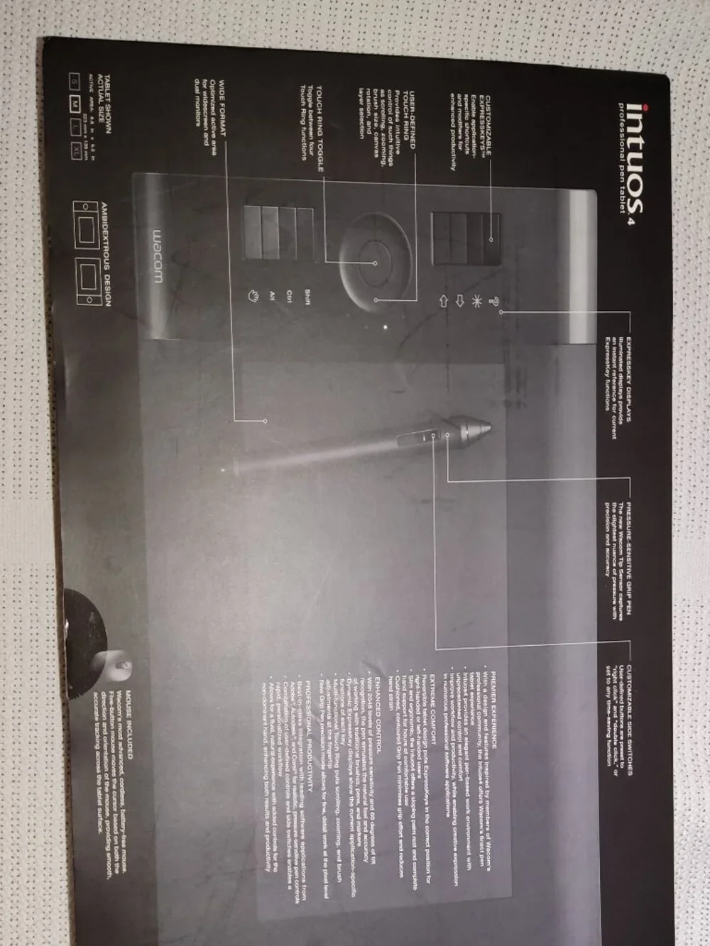 Wacom Intuos 4 Professional Pen Tablet | Medium